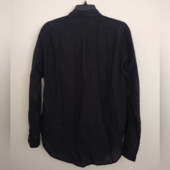Xirena Black 100% Cotton Button Down Shirt Size XS - Picture 10 of 11